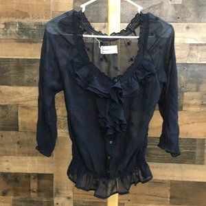 Navy Abercrombie & Fitch